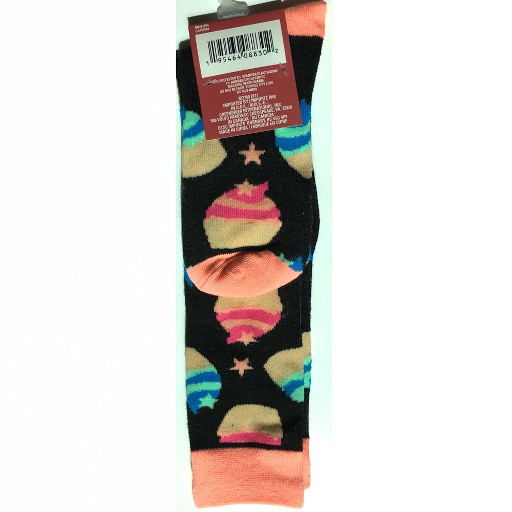 Fun Cupcake Knee High Socks - Picture 2 of 3